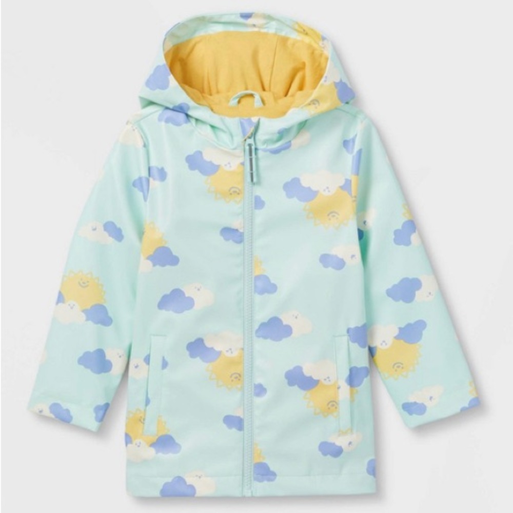 NWT. Cat & Jack Raincoat